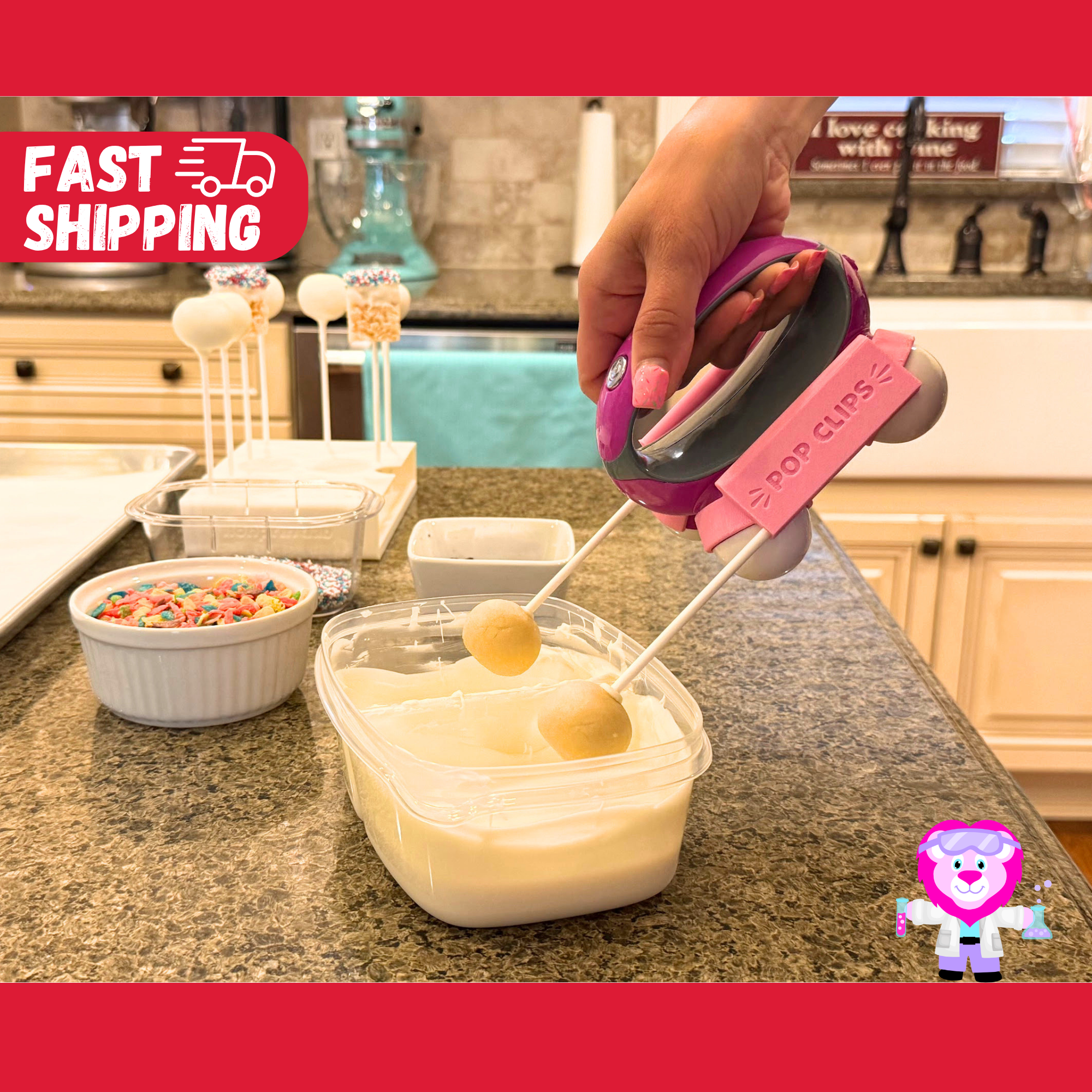 Cake Pop Massager Clips