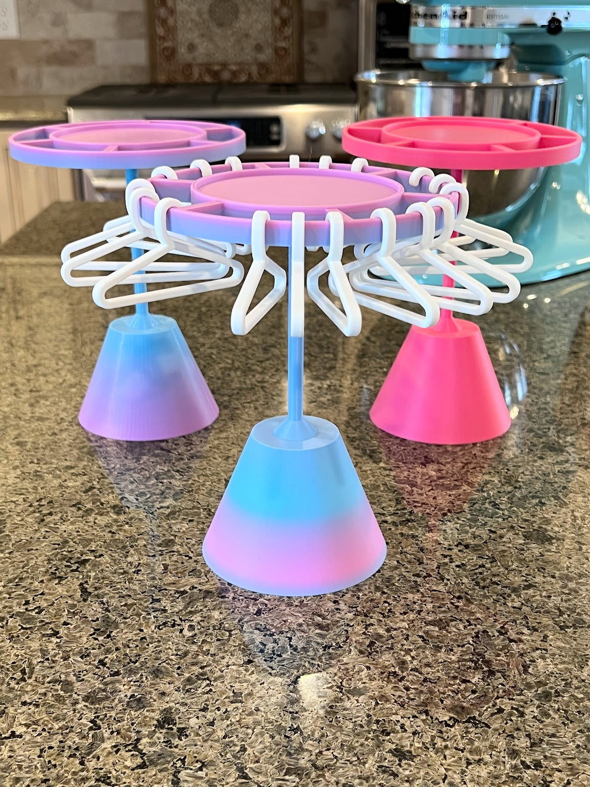 Cookie Rack Display Unicorn Blend with Hangers Vertical