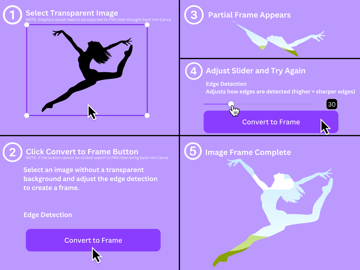 Framespark Canva Frame Creator – lionprintlab