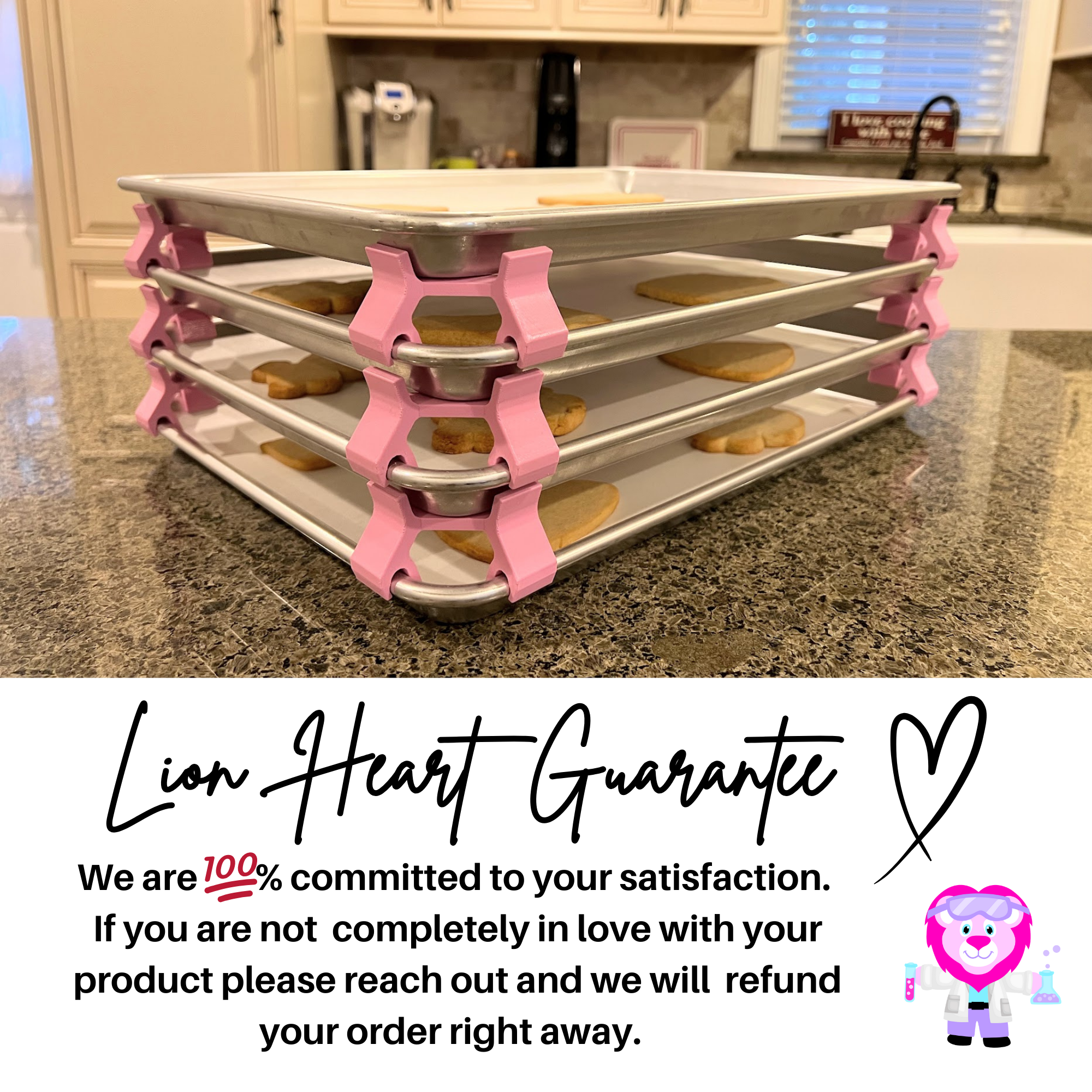 baking sheet stacker best gifts for cookie bakers guarantee