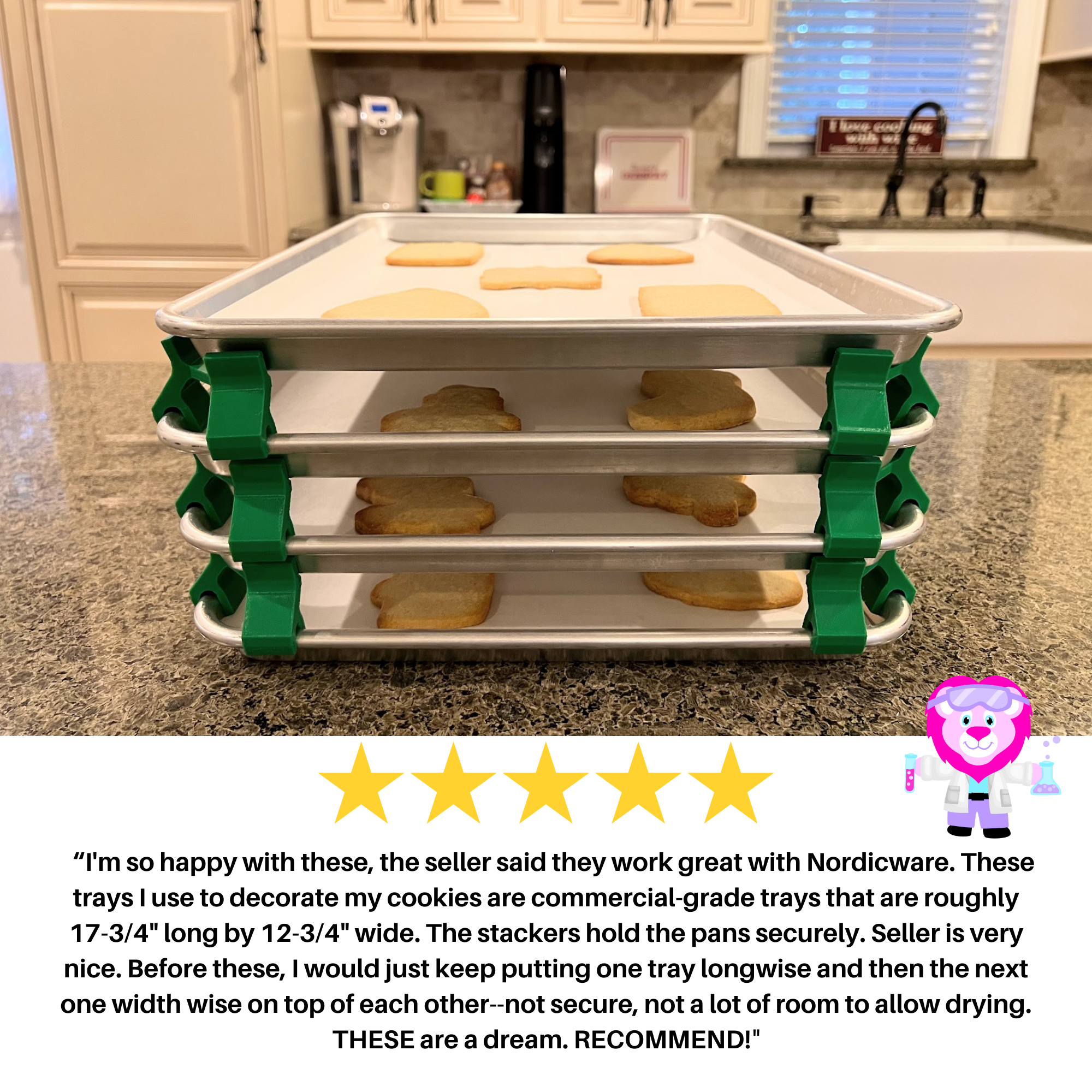 baking sheet stacker best gifts for cookie bakers review