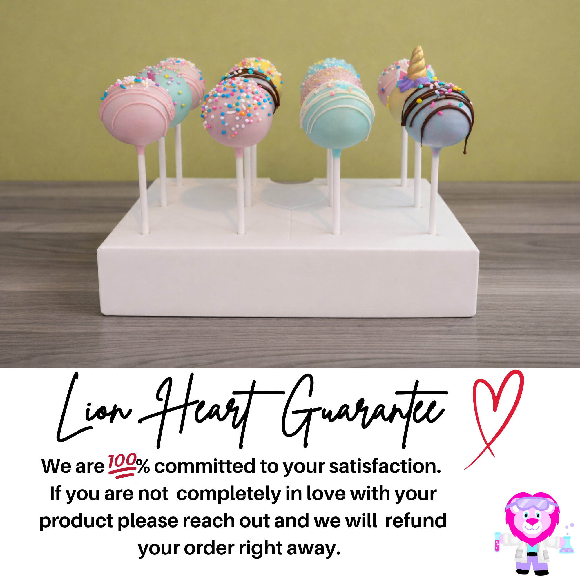 Easy Cake Pop Stand – 12 Hole Cake Pop Holder with Stick Storage | Lollipop Cake Stand for Birthday Parties